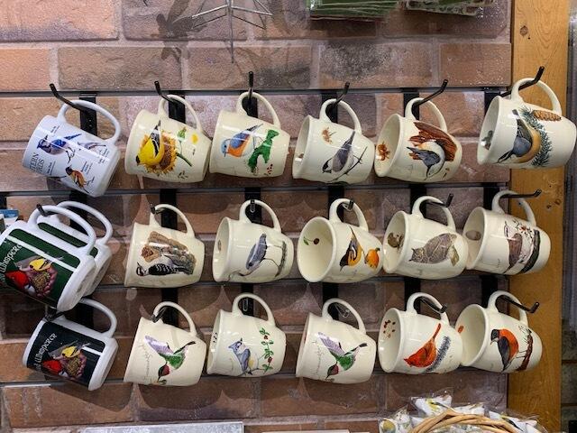 bird mugs