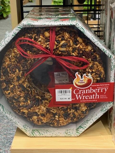 Cranberry wreath
