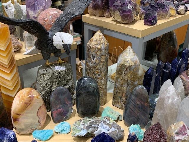 holiday ideas - rocks and eagle